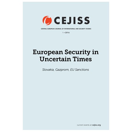 Central European Journal of International and Security Studies č. 1, 2016